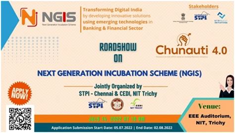 Outreach Webinar For NGIS CHUNAUTI 4 0 Conducted At Chennai NGIS