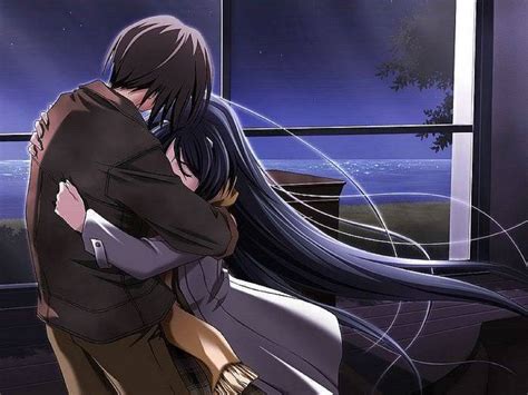 Anime Cuddle Wallpapers - Wallpaper Cave