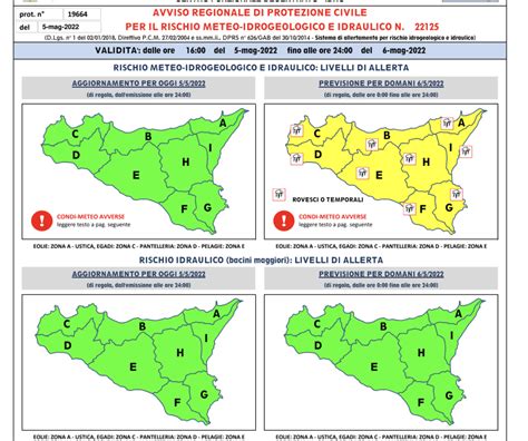 Domani Allerta Meteo Gialla In Sicilia Con Piogge E Venti Forti