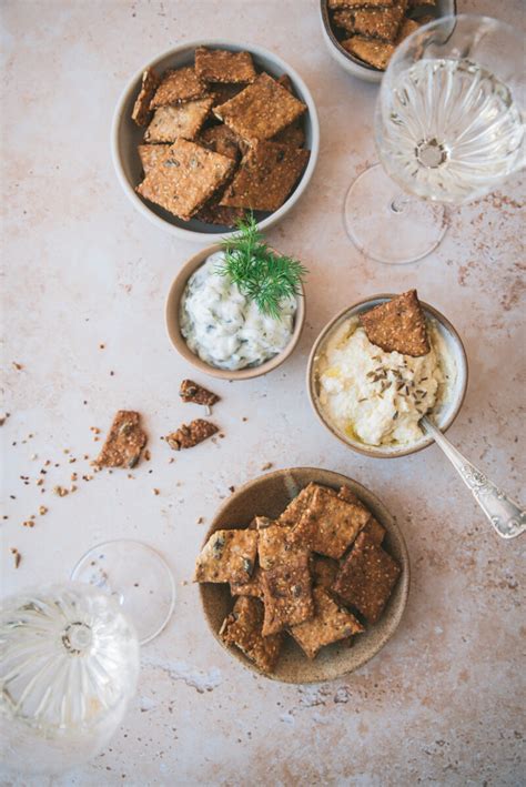 Crackers Maison Aux Graines Pour L Ap Ritif Recette Facile