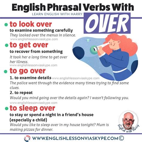 English Phrasal Verbs With Over Learn English With Harry 👴