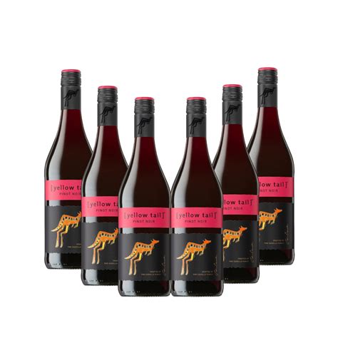 Yellow Tail Pinot Noir Red Wine Case Ntuc Fairprice