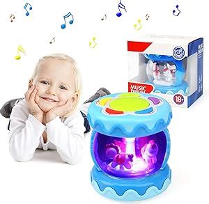 Joyplus Jouet Bebe Mois Jouets Musicaux Pour B B Jouet De Tambour