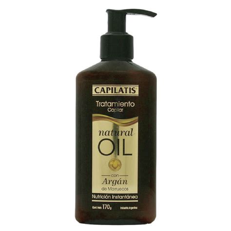 Capilatis Tratamiento con Argán de Marruecos Línea Natural Oil 170g