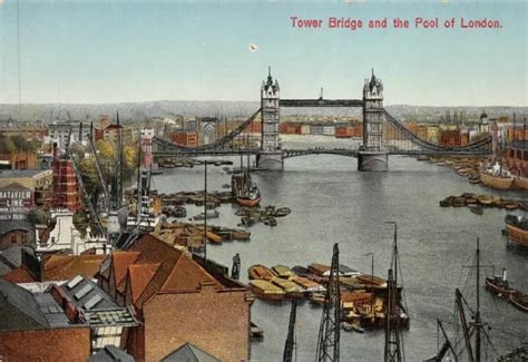 Tower Bridge And The Pool Of London Eur Picclick Fr