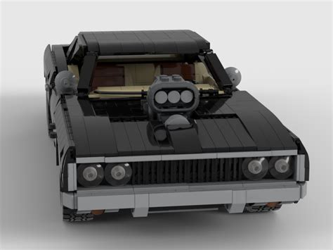 Lego Moc Doms Dodge Charger By Jekajackson Rebrickable Build With Lego