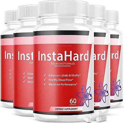 Instahard For Men Pills Insta Hard Formula Supplement Capsules