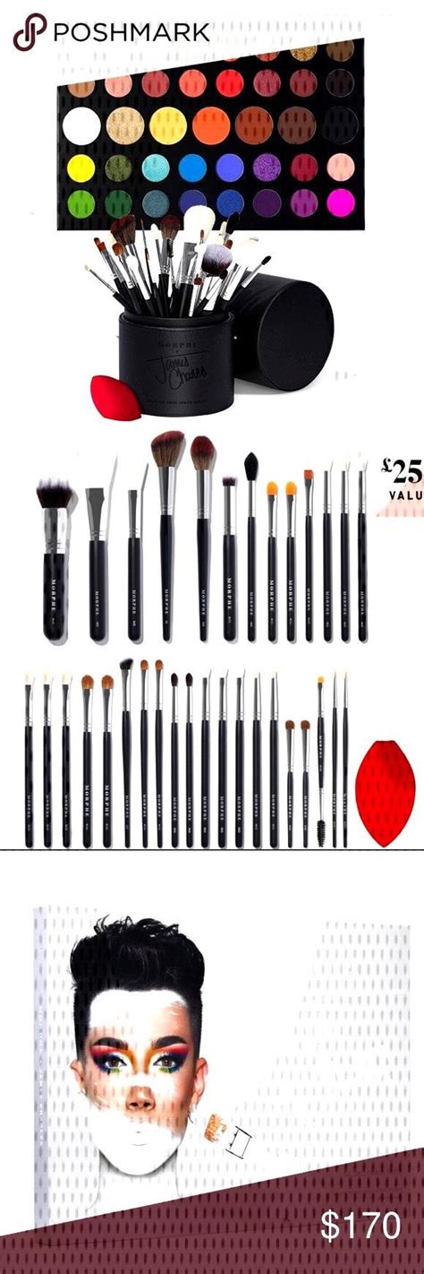 James Charles Makeup Brushes Full Set - We Tried The Morphe X James ...