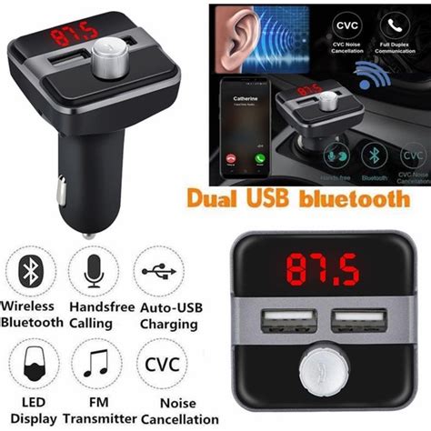 Profisher Bluetooth Lcd Ara Kiti Fm Verici Ift Ift Usb Fiyat