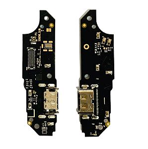 Flex Placa Conector De Carga Motorola Moto G60 Xt2135 1 Microfone CM