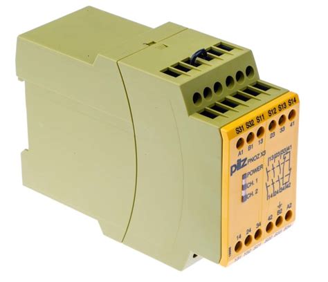 774315 Pilz Pilz PNOZ X PNOZ X3 Emergency Stop Safety Relay 24 V Dc