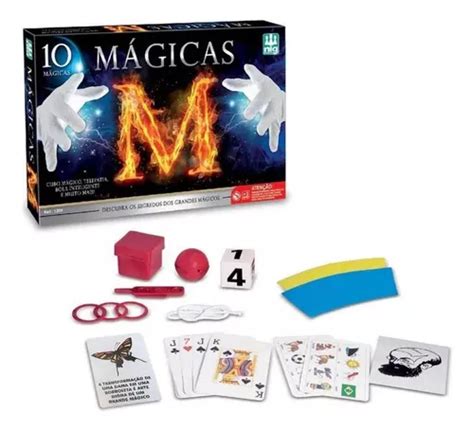 Jogo De M Gicas Infantil Kit Caixa De Truques Brinquedo Mercadolivre