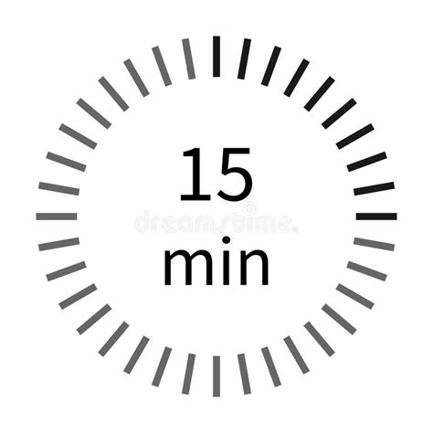 Minute Timer Countdown Icon Vector For Graphic Design Logo Website