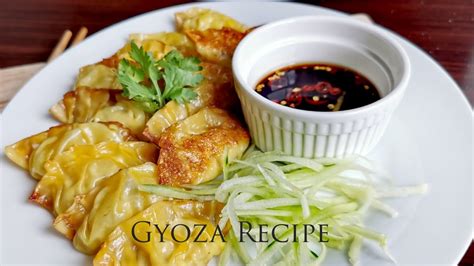 Resepi Gyoza Ayam Mudah Easy Chicken Gyoza Recipe Dumpling Recipe