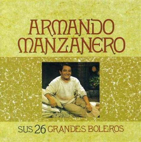 Armando Manzanero Sus Grandes Boleros Cd Discogs