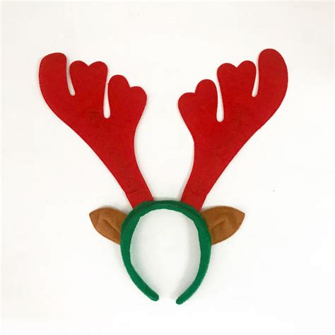 Red Reindeer Horns – Sydney Costume Shop