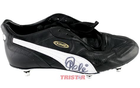 Pele Autographed Soccer Cleat