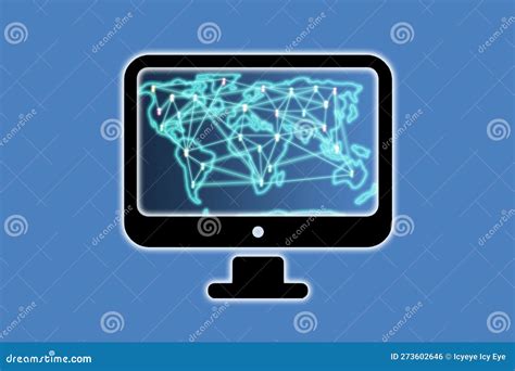 5G Connectivity Of Digital Data And Conceptual Futuristic Information