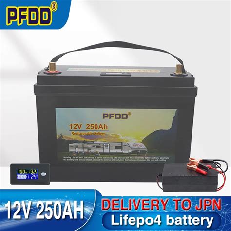 V Ah Lifepo Battery Deep Cycle Lithium Iron Phosphate