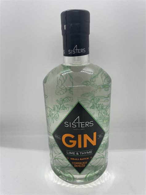 Sisters Lime Thyme Gin Carringtons Fine Wines