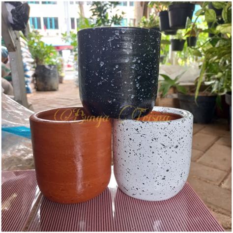 Jual Pot Gerabah Kapsul D Pot Kaktus Pot Mini Pot Tanah Liat