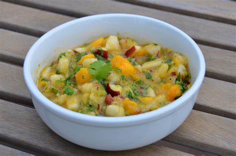 Spicy Pear And Mango Salsa Necessary Indulgences