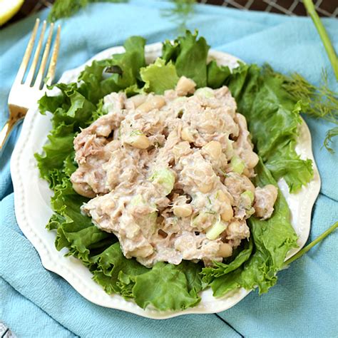 Recipe: Light Tuna Salad with Lemon and Dill (a Lighter Lunch)