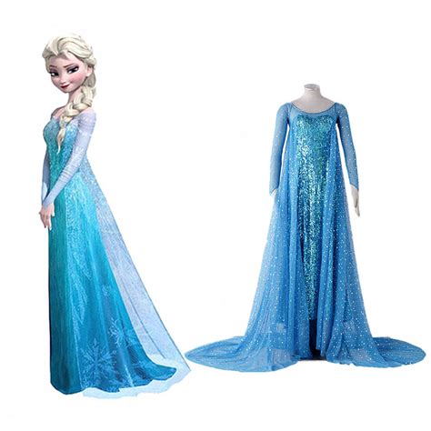 Disfraces Frozen Elsa Azul Cosplay Cosplay Made Es