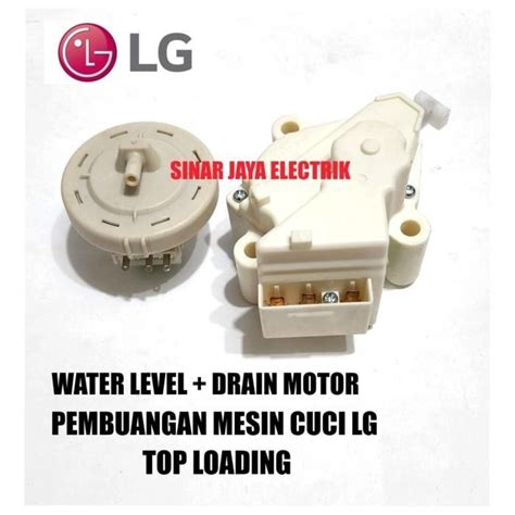 Jual Drain Motor Water Level Sensor Air Mesin Cuci Lg Turbo Drum