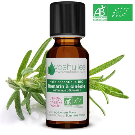 Huile Essentielle De Romarin Cin Ole Bio Utilisation De L Huile