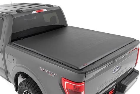 Rough Country Soft Roll Up Truck Bed Cover F150 Truck Tonneau Covers For Ford F 150