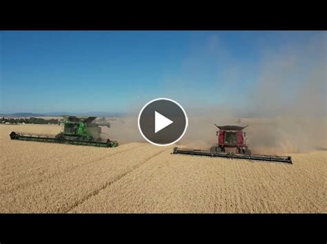 John Deere X9 1100 W HD50R VS Case IH 9250