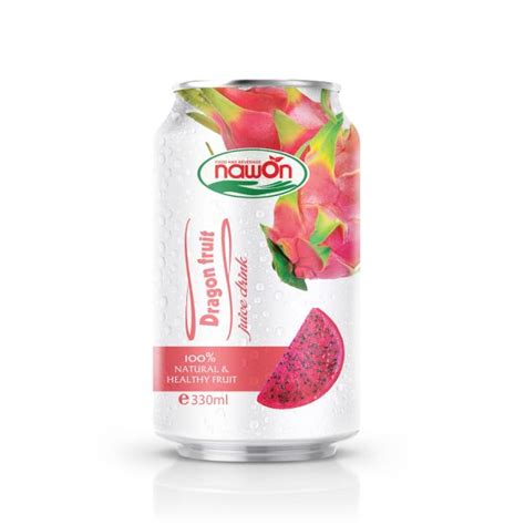 Nawon Nfc Red Dragon Fruit Juice Drink Can 330ml