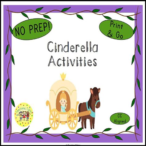 Cinderella Activities Nursery Rhymes Resources Fairy Tale Activities