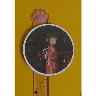 Adesivo Studio Ghibli Modelo Shopee Brasil