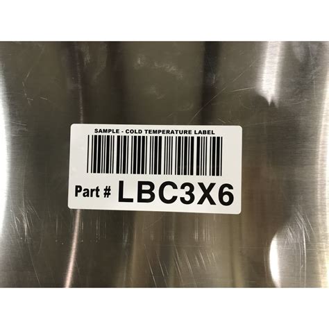 Cold Temperature Labels | Cold-Rated Shelf Tag Labels