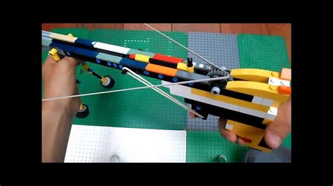 Lego Crossbow Tutorial Youtube