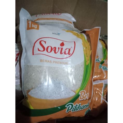 Jual Beras Sovia Kemasan Kg Shopee Indonesia