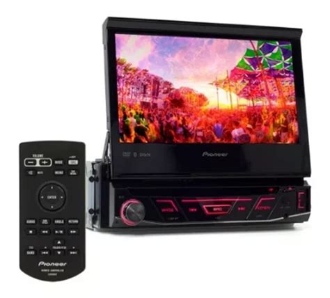 Dvd Player Pioneer Avh 3180bt Usb Bluetooth Retratil Frete grátis