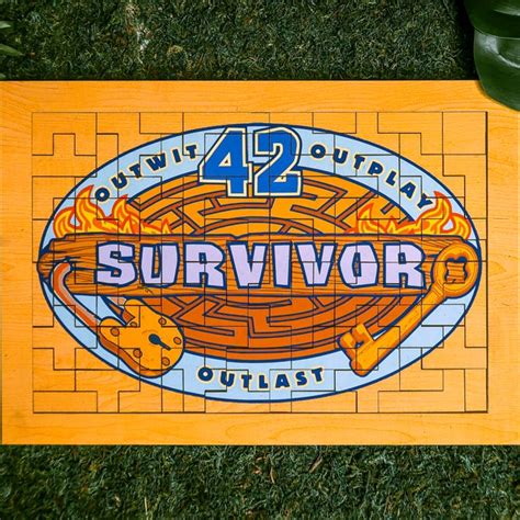 Survivor Logo Jigsaw Puzzle Etsy