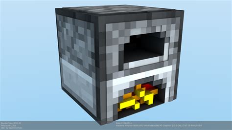 Minecraft Furnace Model By Craftdanimation On Deviantart