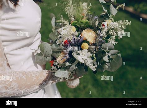 Wedding Bouquet Hd Stock Photo Alamy