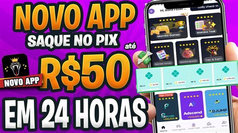 APLICATIVO para GANHAR DINHEIRO via PIX Saque até R 50 App Para Ganhar