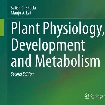 Plant Physiology Development And Metabolism