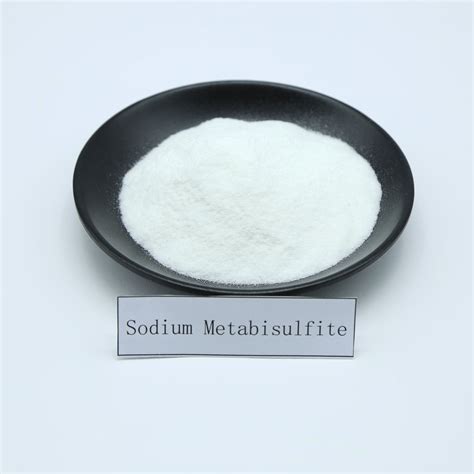 Food Grade Smbs White Powder Sodium Metabisulfite China Sodium