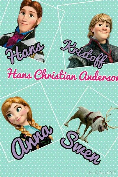 Some frozen characters names are based of the original author of the ...