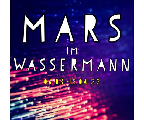 Mars Im Wassermann