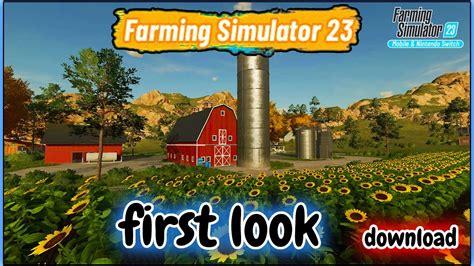 Farming Simulator 23 First Look Gameplay New Game Gameplay