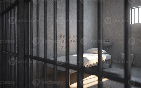 Prison Cell With Light From The Window3d Rendering 19050725 Stock