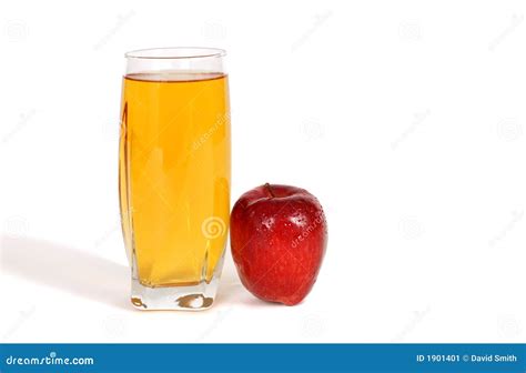 Glas Appelsap Stock Afbeelding Image Of Smakelijk Rood 1901401